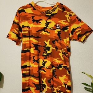 Drake x OVO- Orange Camo Tee